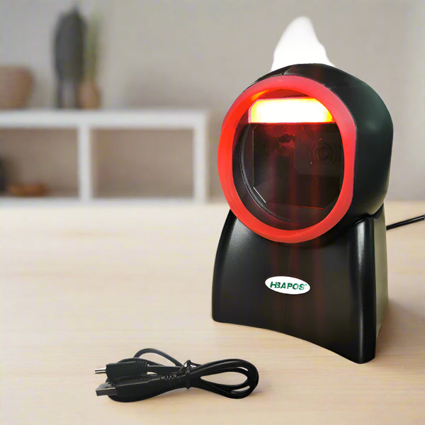 2D Omnidirectional Barcode Scanner - USB Device for Fast Scanning