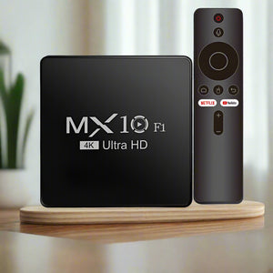 MX10 F1 Android 13 TV Box 4K Decoder | Smart TV Certified - TeleWorld Online