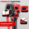 ONEVAN 8" Cordless Brushless Chainsaw - 21V/18V Battery Compatible Cordless Brushless Chainsaw - TeleWorld