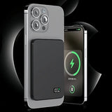 Ultra Thin MagSafe Power Bank - Fast Magnetic Wireless Charger for On-the-Go Charging - TeleWorld