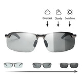 Men's Photochromic Polarized Sunglasses | UV400 Eyewear - TeleWorld Online