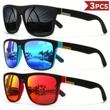 Vintage Square Polarized Sunglasses | Unisex UV400 Shades - TeleWorld Online