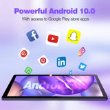 PRITOM 10" Tablet PC | Quad-Core, 64GB Storage, 8MP Camera - TeleWorld Online