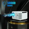 WZATCO A20 Full HD Projector – 6000 Lumens, 4D Keystone, 200” Screen - TeleWorld Online