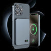 Ultra Thin MagSafe Power Bank - Fast Magnetic Wireless Charger for On-the-Go Charging - TeleWorld