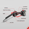 ONEVAN 8" Cordless Brushless Chainsaw - 21V/18V Battery Compatible Cordless Brushless Chainsaw - TeleWorld