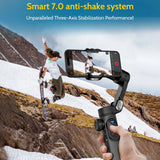 AOCHUAN XPro 3-Axis Gimbal with Fill Light for Smartphone - TeleWorld Online