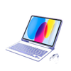 iPad 10th Gen Keyboard Case for 10.9" - Detachable Keyboard